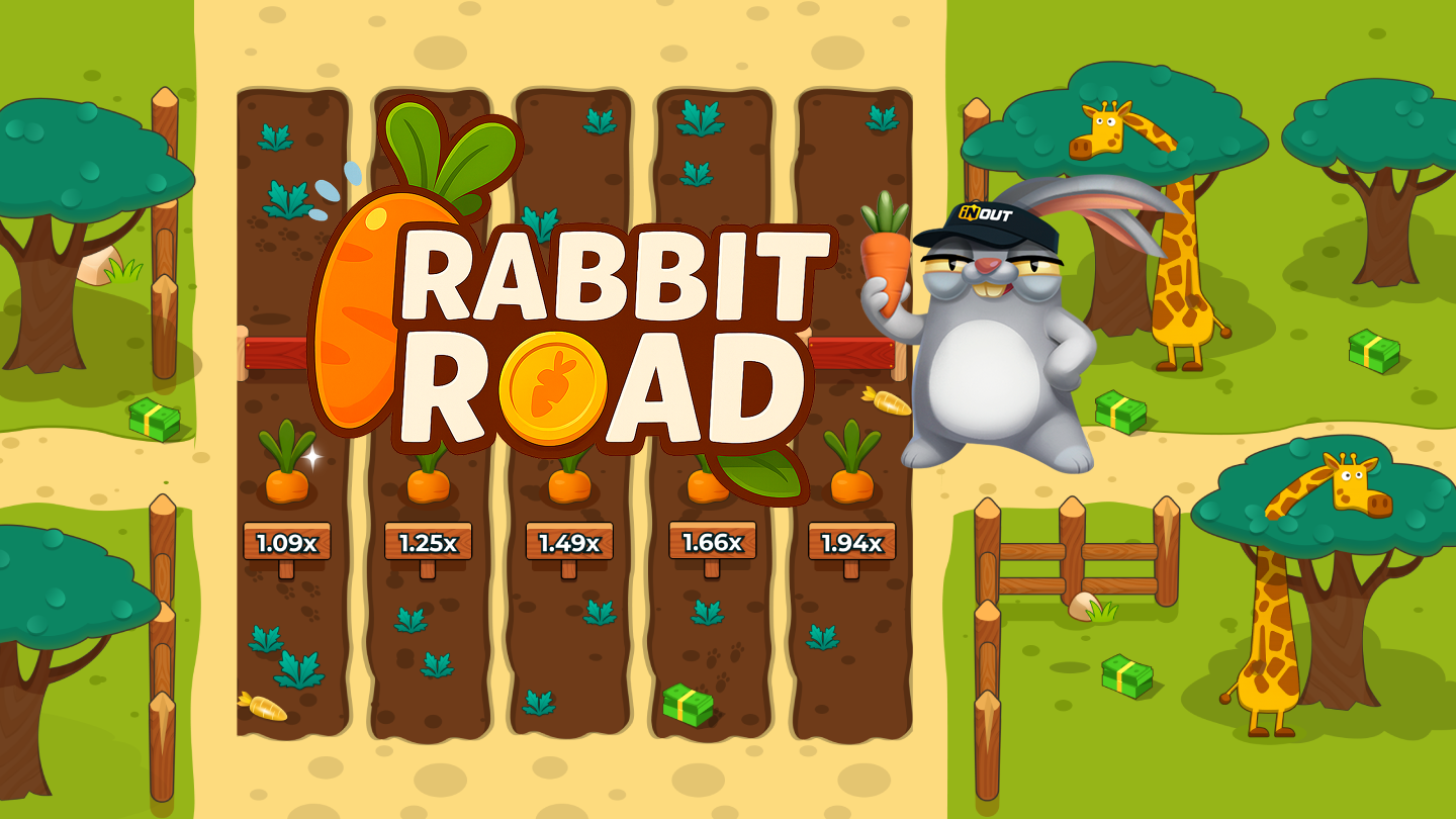 Rabbit Road game interface